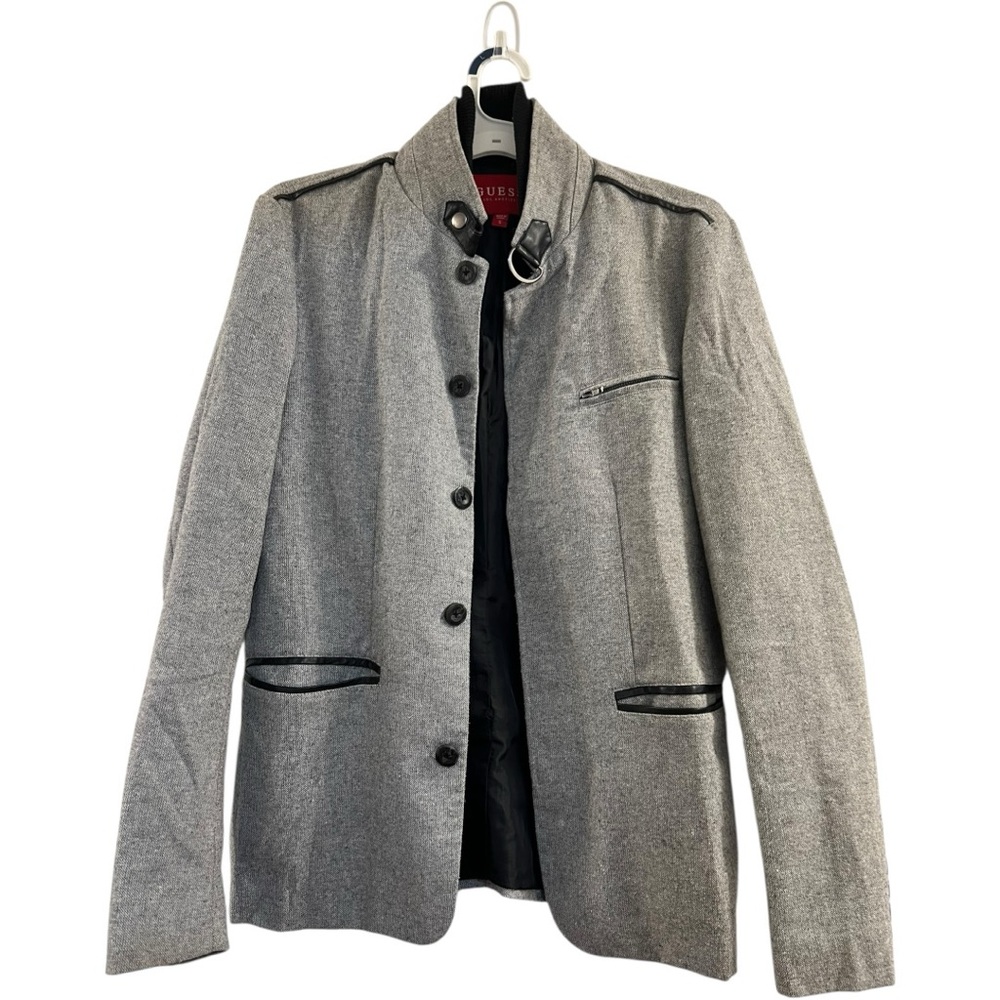 Guess Tab Collar Blazer Jacket